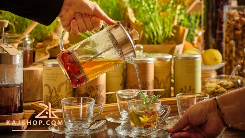 پک دمنوش برای مادرشوهر به عنوان هدیه